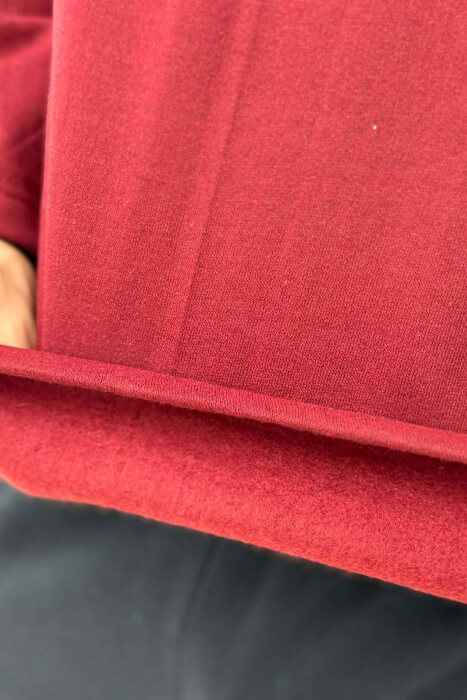 ISTANBUL SWEATSHIRT+TROUSERS MEN PYJAMAS BURGUNDY/VISHNJE - 6