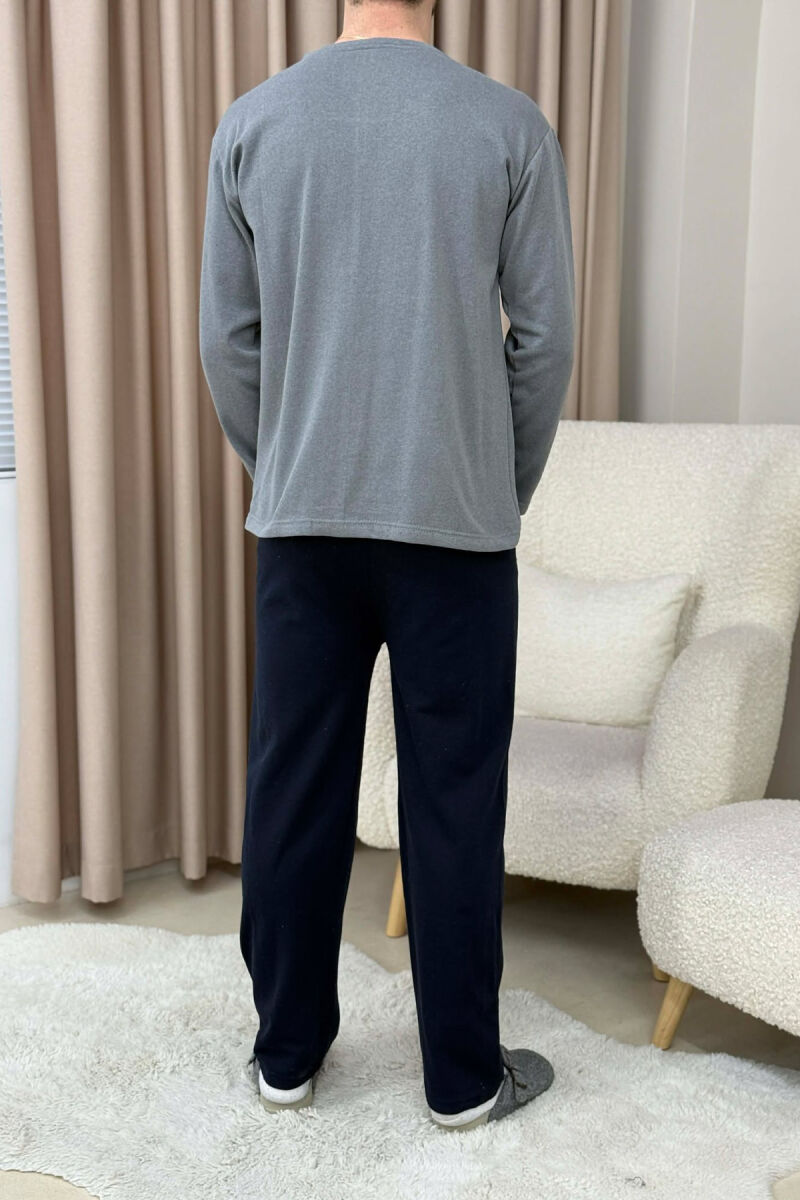 ISTANBUL SWEATSHIRT+TROUSERS MEN PYJAMAS GREY/GRI - 5