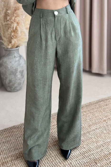 JACKET+TROUSERS SIMPLE WOMEN SET MINT/MENTE - 5