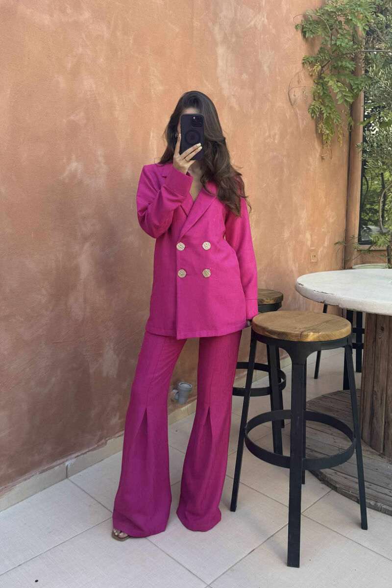 JACKET+TROUSERS WOMAN SET FUCHSIA/CIKLAMI - 1