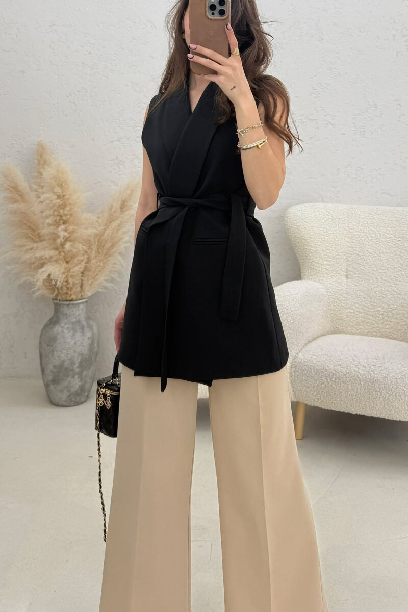 JELEK KLASIK ME LIDHESE PER FEMRA NE NGJYRE TE ZEZE - 4