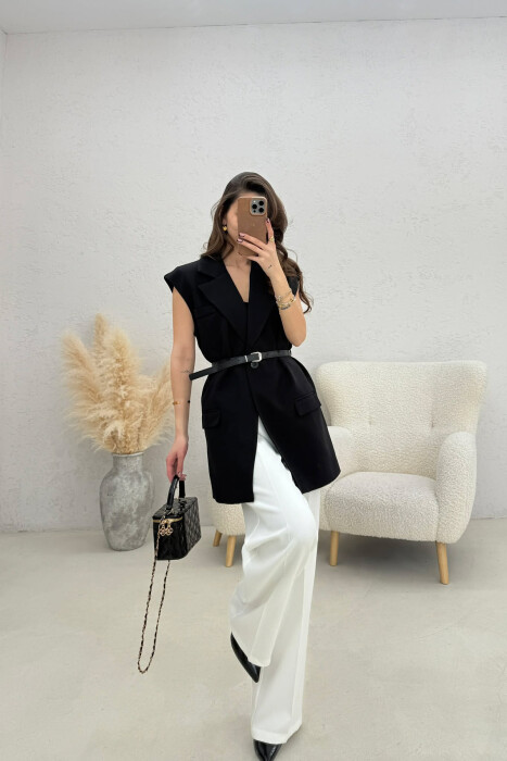 JELEK NJE NGJYRESH ME DETAJINE RRIPIT PER FEMRA NE NGJYRE TE ZEZE - 4