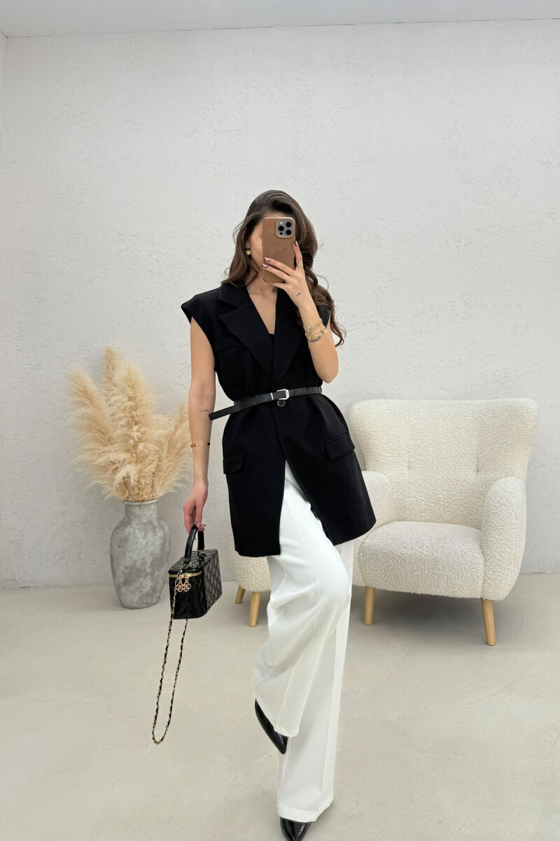 JELEK NJE NGJYRESH ME DETAJINE RRIPIT PER FEMRA NE NGJYRE TE ZEZE - 4