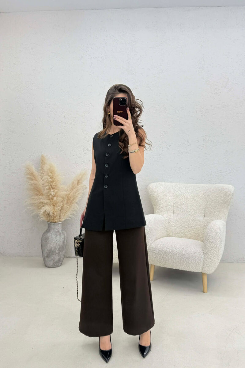 JELEK NJE NGJYRESH ME JAKE RRETHORE PER FEMRA NE NGJYRE TE ZEZE - 4