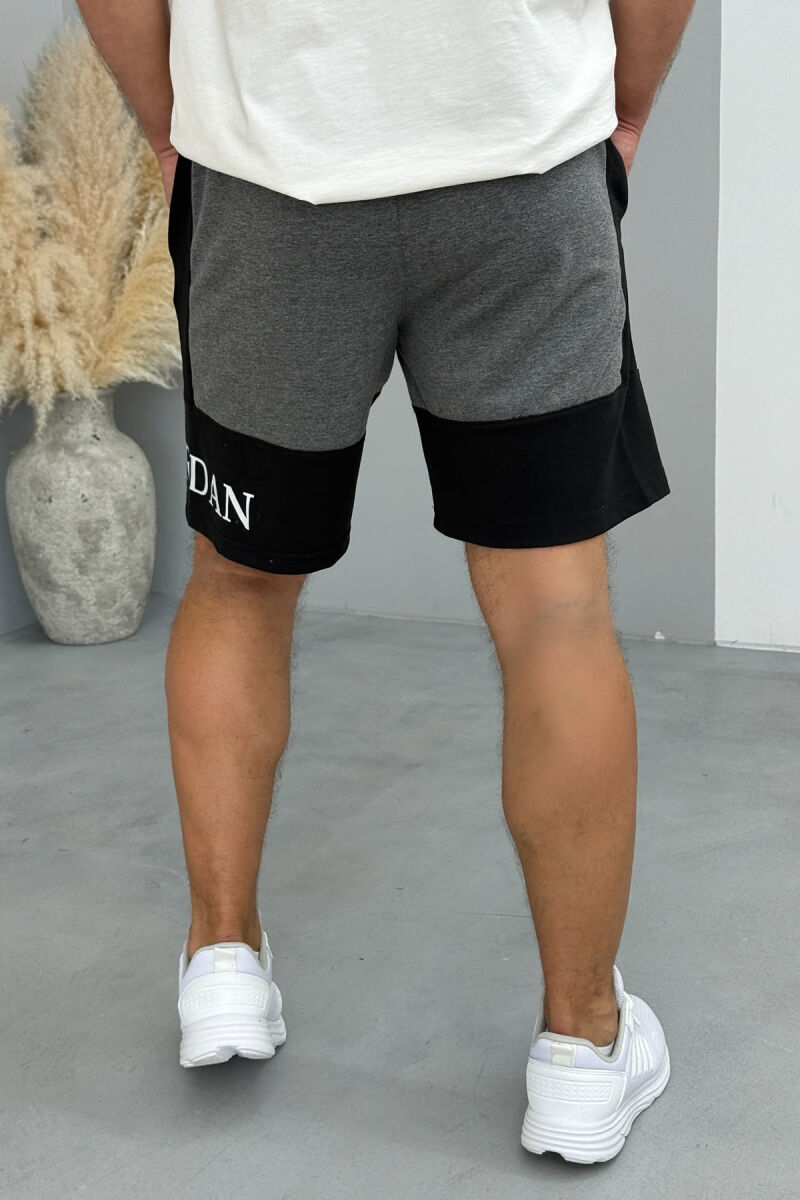 JORDAN SIDE WRITTING SHORT MEN SWEATPANTS GREY/GRI - 3