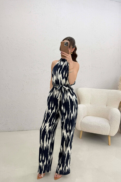 JUMPSUIT I THJESHTE PER FEMRA NE NGJYRE BLU - 2