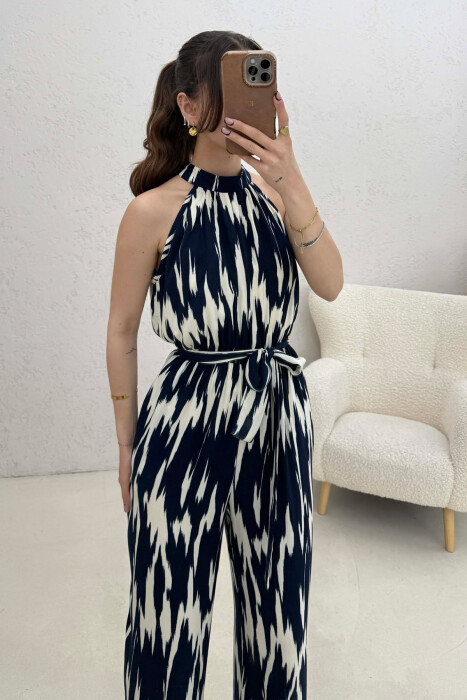 JUMPSUIT I THJESHTE PER FEMRA NE NGJYRE BLU - 3