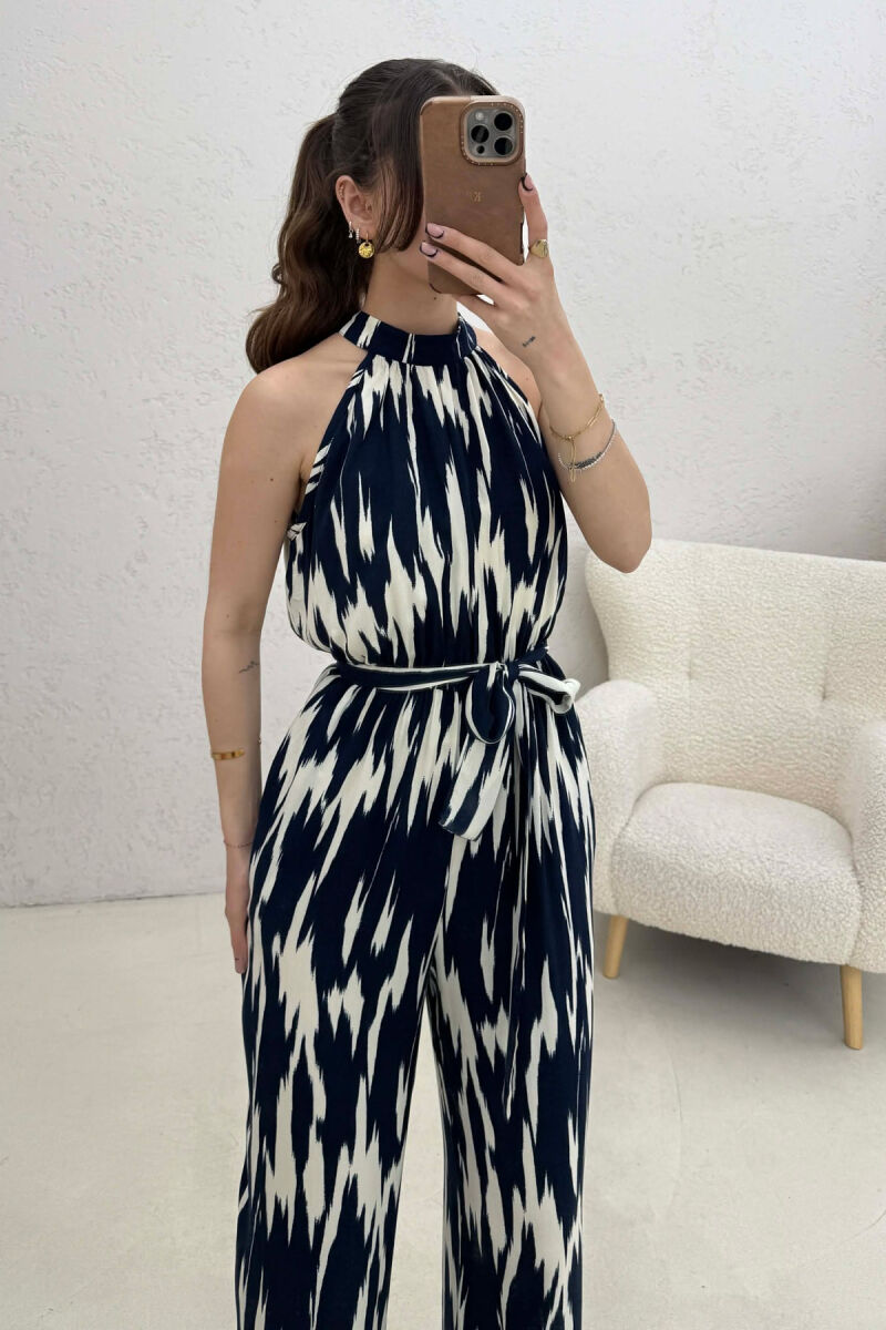 JUMPSUIT I THJESHTE PER FEMRA NE NGJYRE BLU - 3