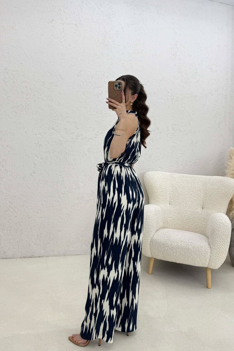 JUMPSUIT I THJESHTE PER FEMRA NE NGJYRE BLU - 5