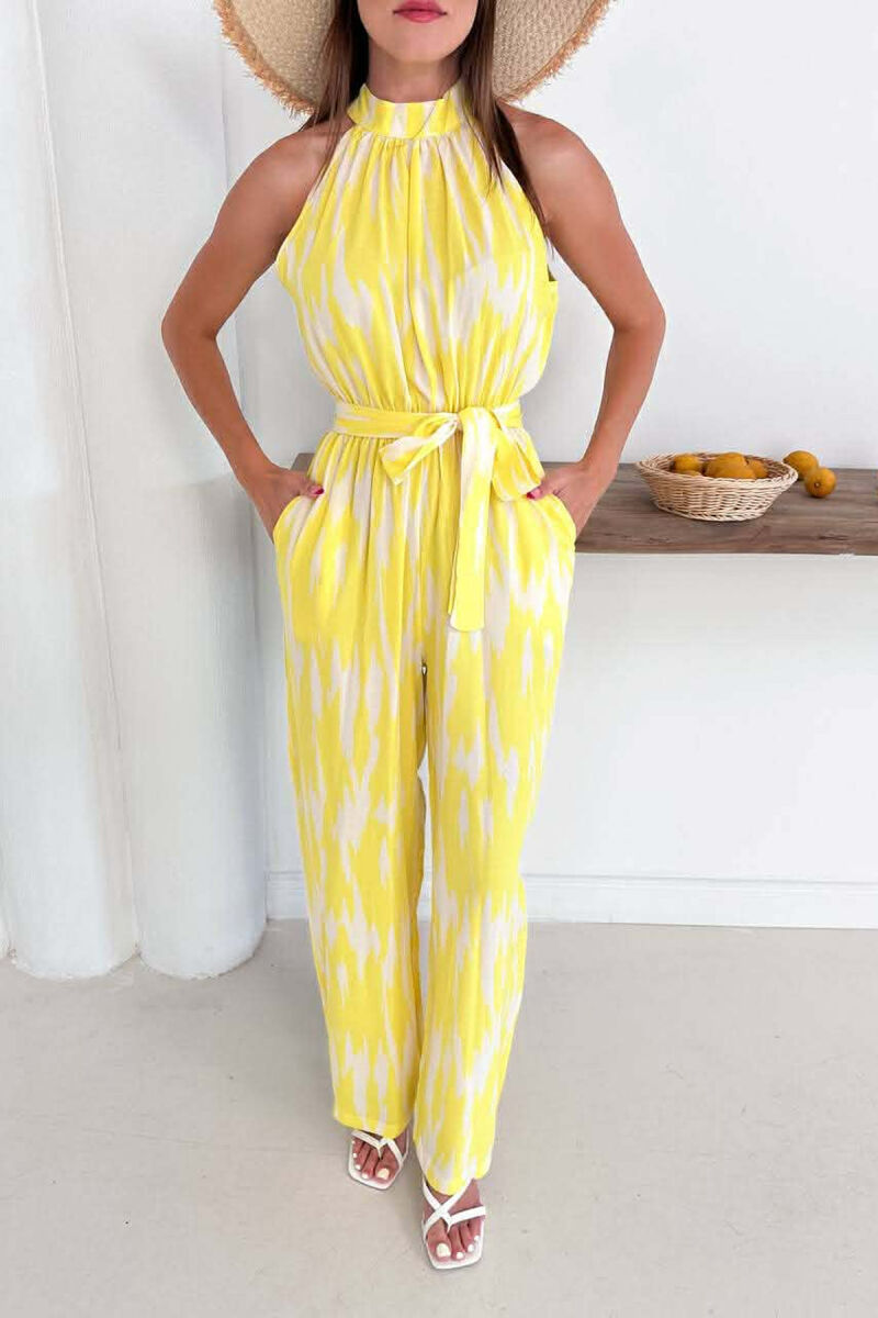 JUMPSUIT I THJESHTE PER FEMRA NE NGJYRE TE VERDHE - 3