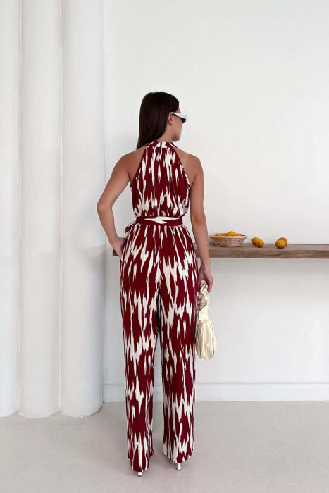 JUMPSUIT I THJESHTE PER FEMRA NE NGJYRE VISHNJE - 3