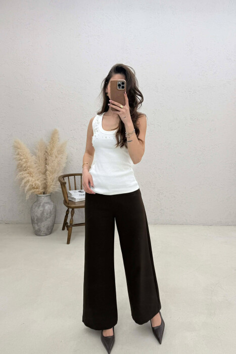 KANATIERE ME DETAJE PERLASH PER FEMRA NE NGJYRE TE BARDHE - 2