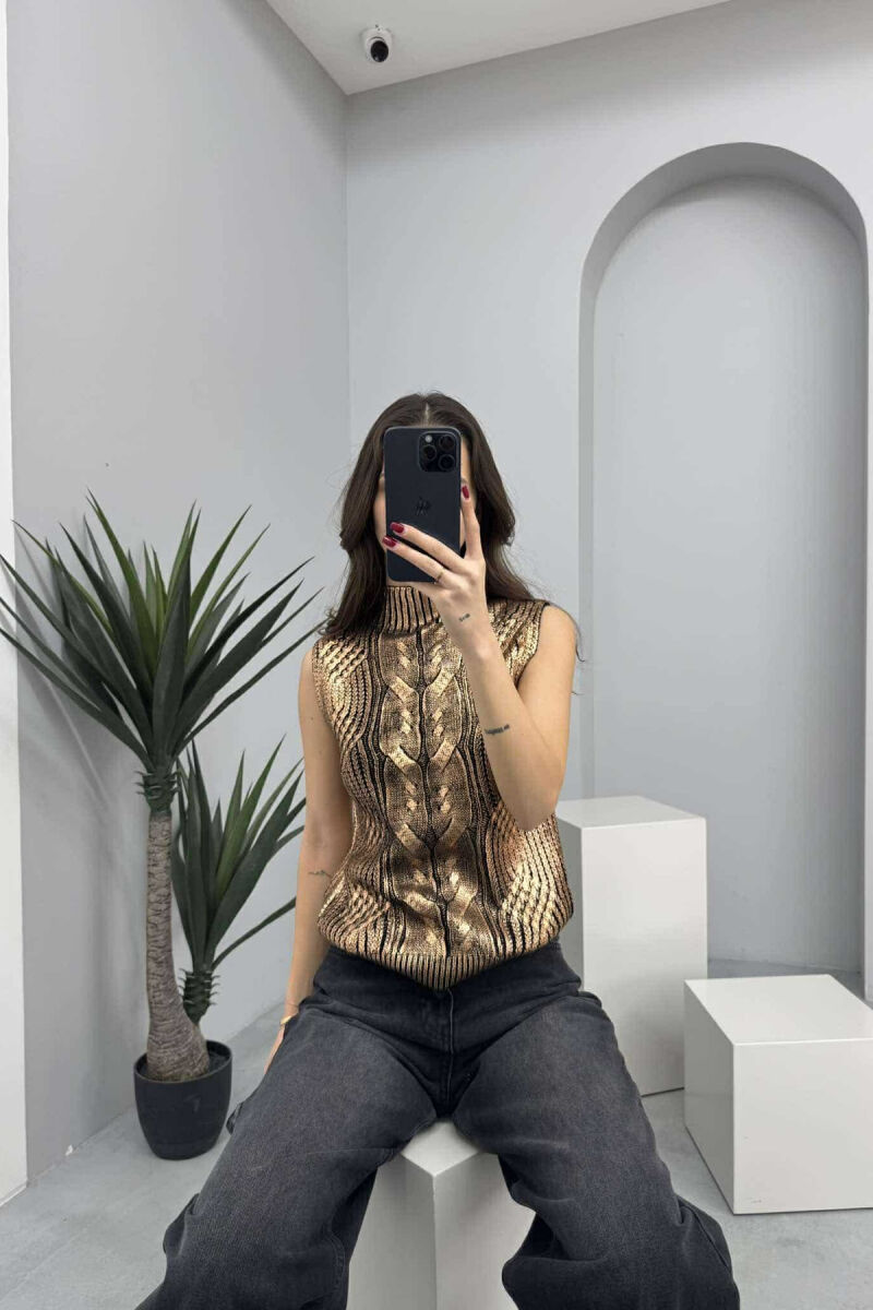 KANATJERE ME SHKËLQIM PËR FEMRA NË NGJYRËN BRONX - 3