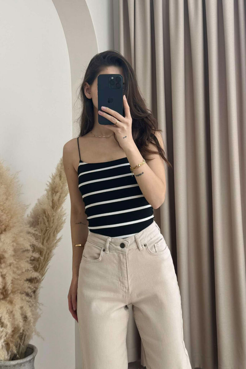 KANATJERE ME VIJA PËR FEMRA NË NGJYRËN E BARDHË DHE TË ZEZË - 2