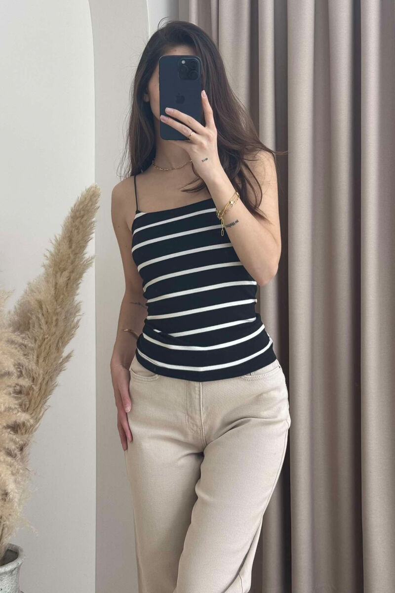 KANATJERE ME VIJA PËR FEMRA NË NGJYRËN E BARDHË DHE TË ZEZË - 4