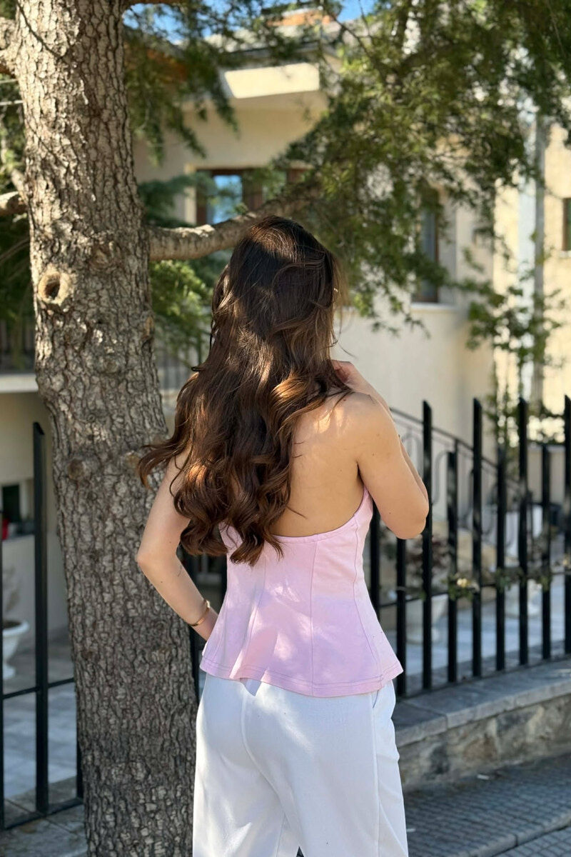 KANATJERE NJE NGJYRESHE ME KURRIZ TE HAPUR PER FEMRA NE NGJYRE ROZE - 4