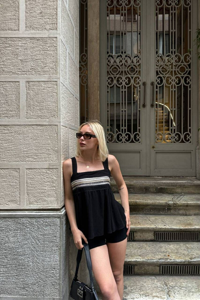 KANATJERE PËR FEMRA NË NGJYRËN E ZEZË - 3