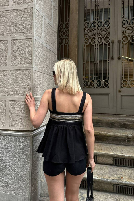 KANATJERE PËR FEMRA NË NGJYRËN E ZEZË - 5