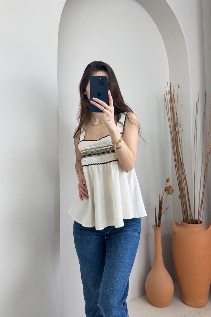 KANATJERE PËR FEMRA NË NGJYRËN KREM - 7