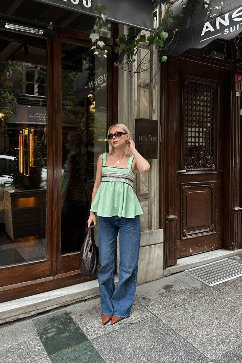 KANATJERE PËR FEMRA NË NGJYRËN MENTE - 4