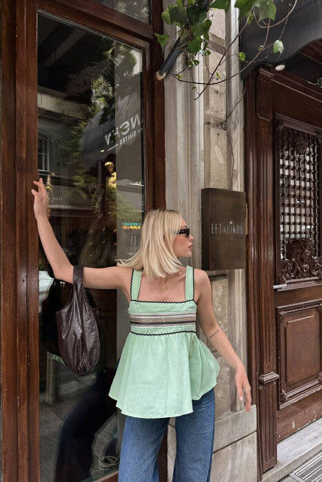 KANATJERE PËR FEMRA NË NGJYRËN MENTE - 5