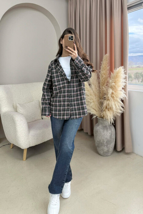 KEMISHE E THJESHTE ME DETAJE KATRORESH PER FEMRA NE NGJYRE GRI TE ERRET - 3