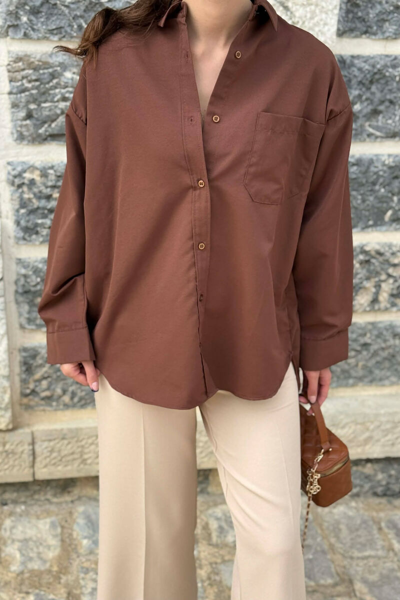 KEMISHE E THJESHTE PER FEMRA NE NGJYRE KAFE - 2