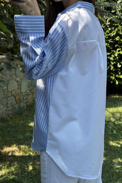 KËMISHË ME DETAJE TË VEÇANTA PËR FEMRA NË DY NGJYRA - 11