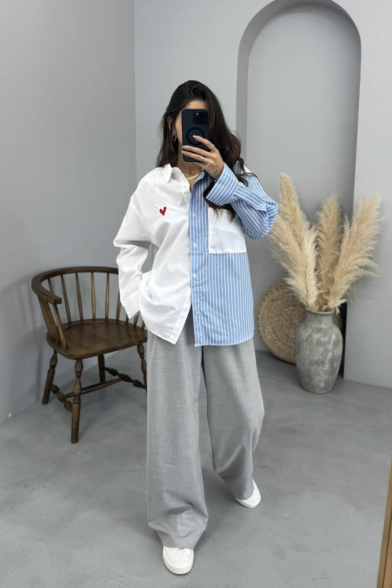 KËMISHË ME DETAJE TË VEÇANTA PËR FEMRA NË DY NGJYRA - 1