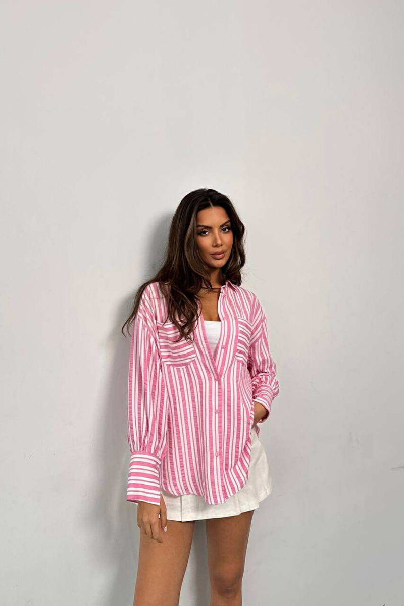 KEMISHE ME DIZAJN NME VIJA PER FEMRA NE NGJYRE ROZE - 2