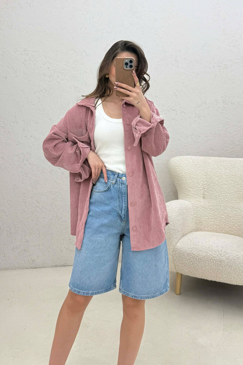 KEMISHE ME NJE XHEP PARA PER FEMRA NE NGJYRE PUDER - 2