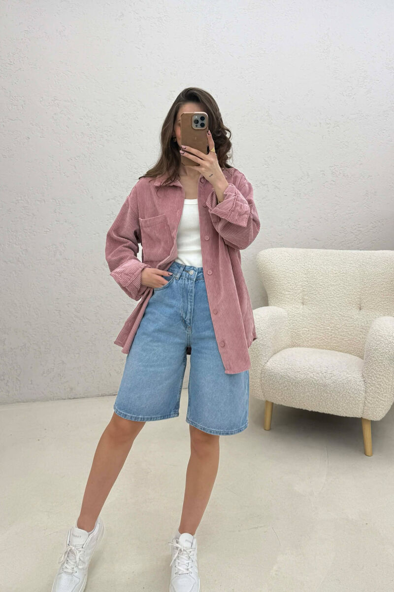 KEMISHE ME NJE XHEP PARA PER FEMRA NE NGJYRE PUDER - 3