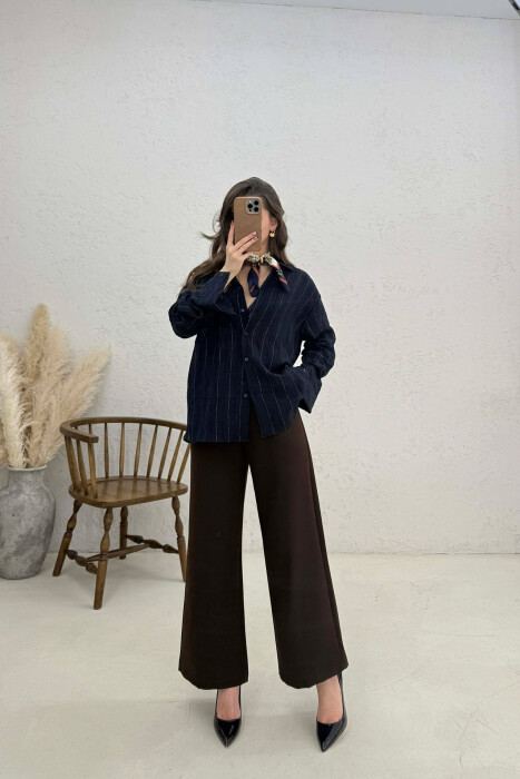 KEMISHE ME NJE XHEP PER FEMRA NE NGJYRE BLU TE ERRET - 4