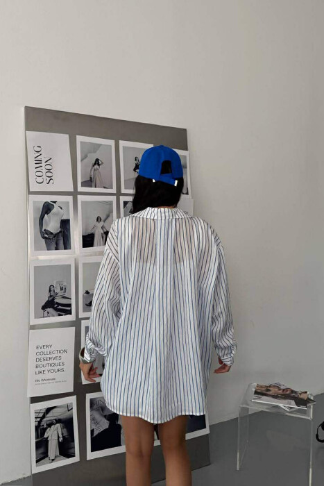 KEMISHE ME VIJA DHE XHEP PARA PER FEMRA NE NGJYRE BLU - 2