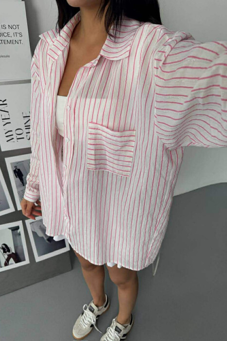 KEMISHE ME VIJA DHE XHEP PARA PER FEMRA NE NGJYRE ROZE - 4