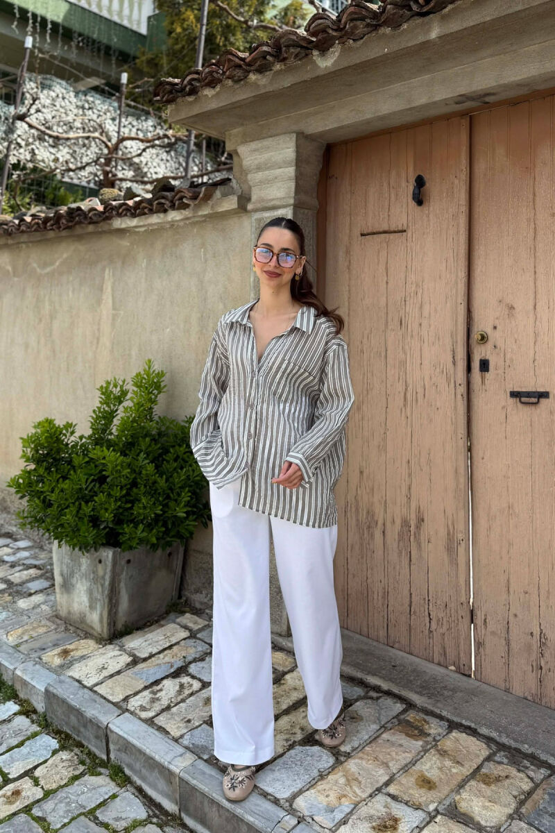 KEMISHE ME VIJA PER FEMRA NE NGJYRE GRI - 6