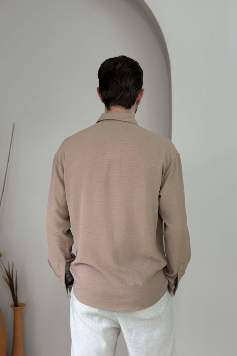 KEMISHE NJE NGJYRESHE PER MESHKUJ NE NGJYRE BEZHE TE ERRET - 4