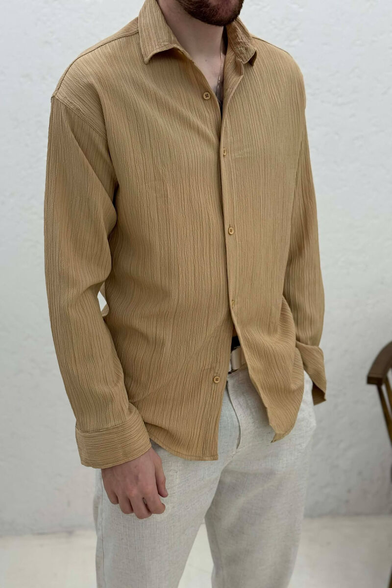 KEMISHE NJE NGJYRESHE PER MESHKUJ NE NGJYRE BEZHE - 2