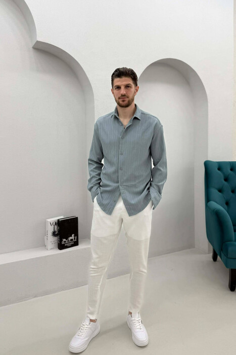 KEMISHE NJE NGJYRESHE PER MESHKUJ NE NGJYRE GRI - 2