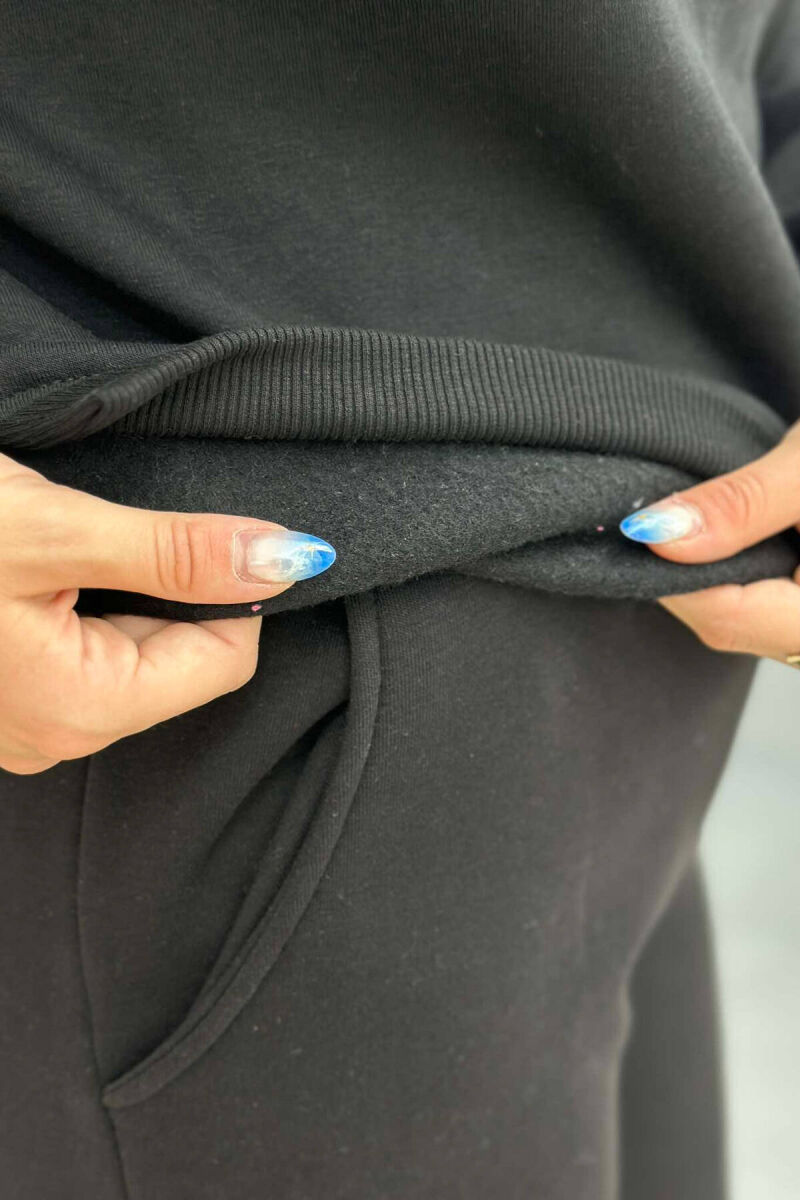 KOSTUM ME PUSH PËR FEMRA NË NGJYRËN E ZEZË - 7