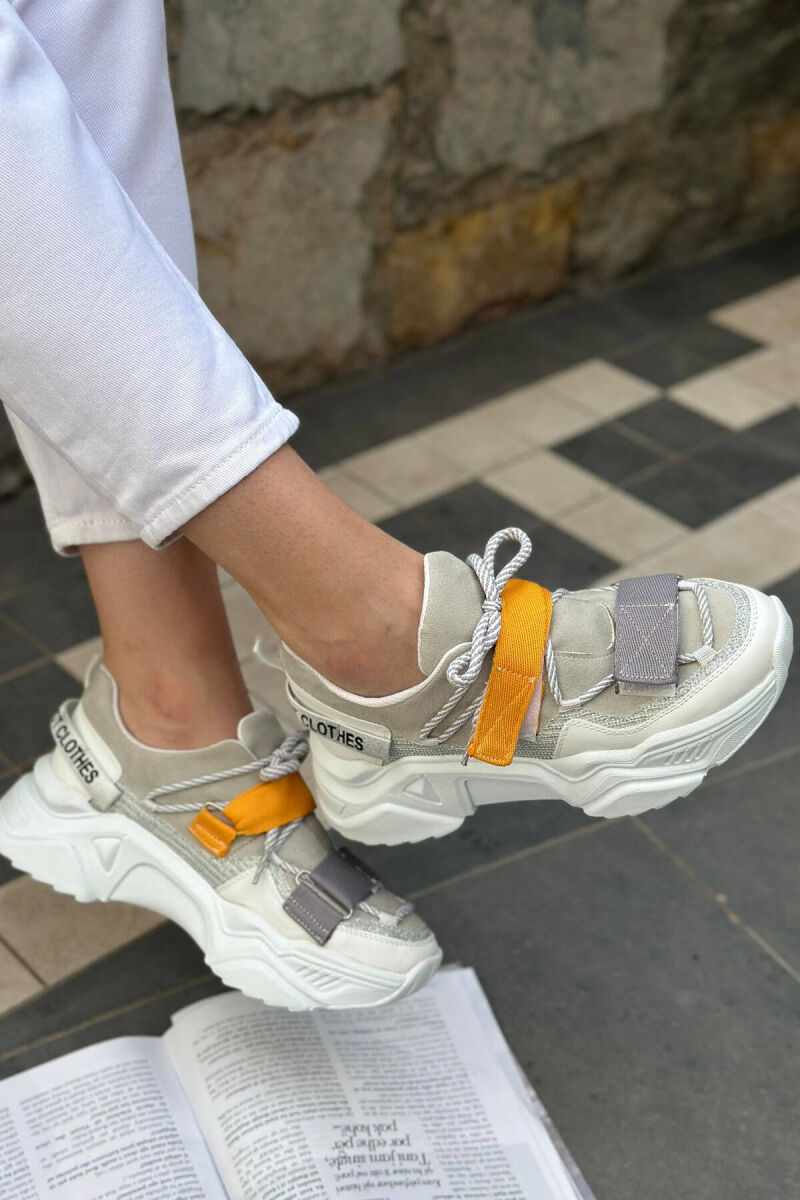 LACING PLATFORM WOMEN SNEAKER GREY/GRI - 2