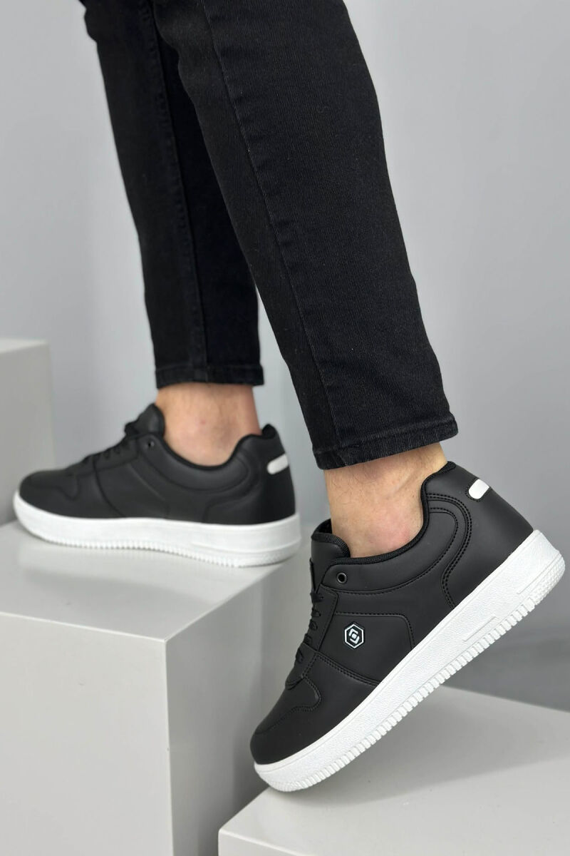 LACINGS SIMPLE MEN SNEAKERS BLACK/ E ZEZE - 2