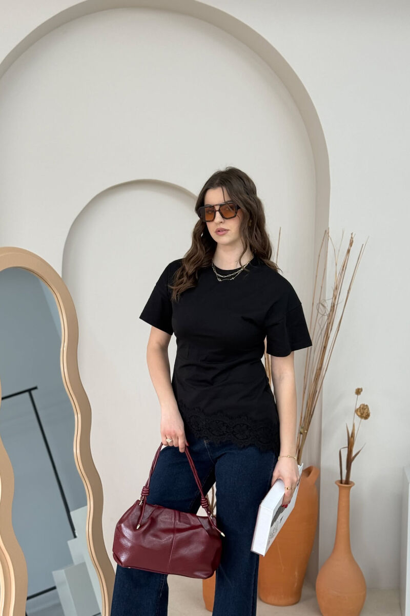 LEATHER ONE COLOR WOMAN BAG BURGUNDY/VISHNJE - 4