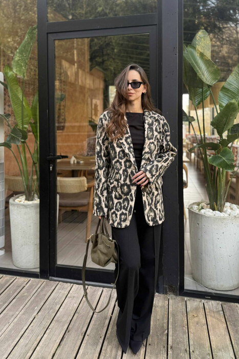 LEO DESIGN CLASSIC WOMEN JACKET GREEN/JESHILE 