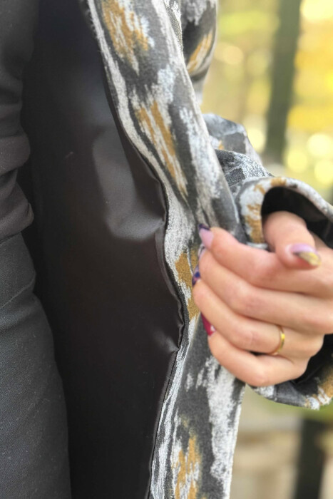 LEO DESIGN CLASSIC WOMEN JACKET GREY/GRI - 3