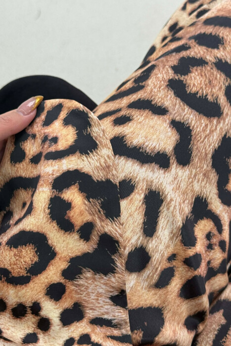 LEO DESIGN JACKET+TROUSERS WOMEN SET LEO/LEOPARD - 5