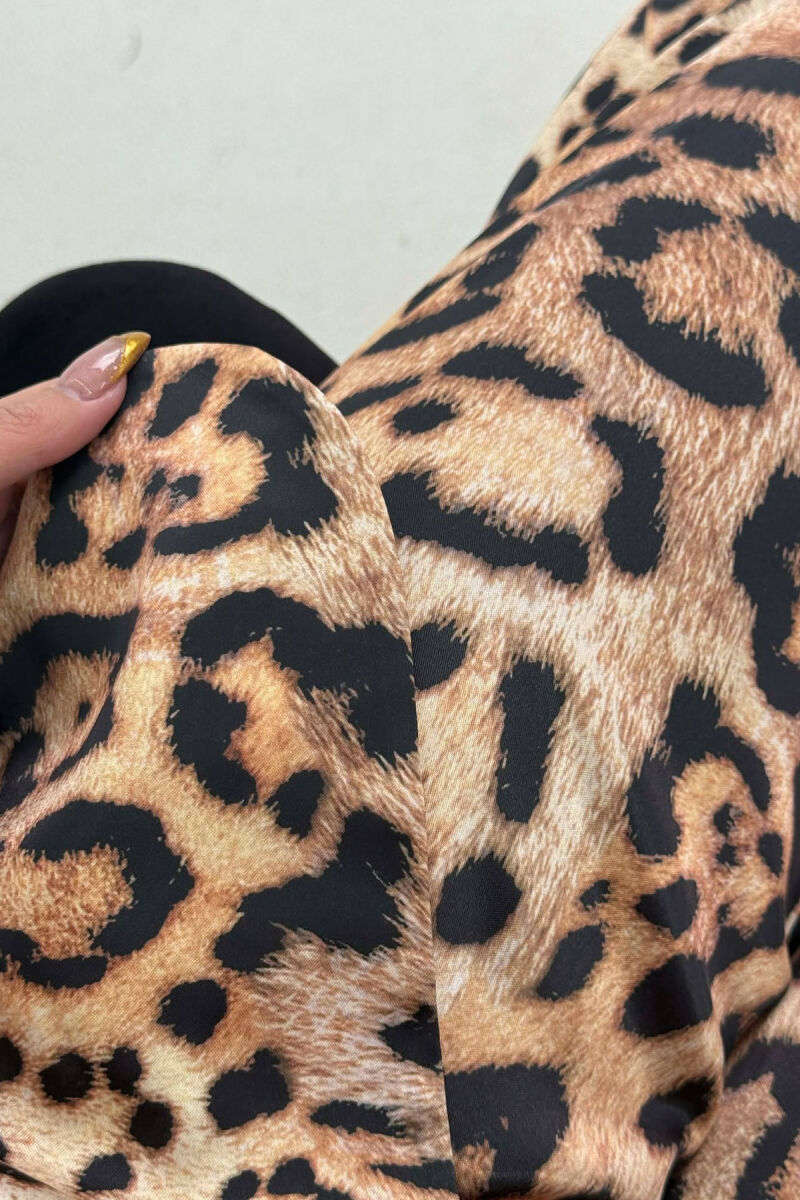 LEO DESIGN JACKET+TROUSERS WOMEN SET LEO/LEOPARD - 5