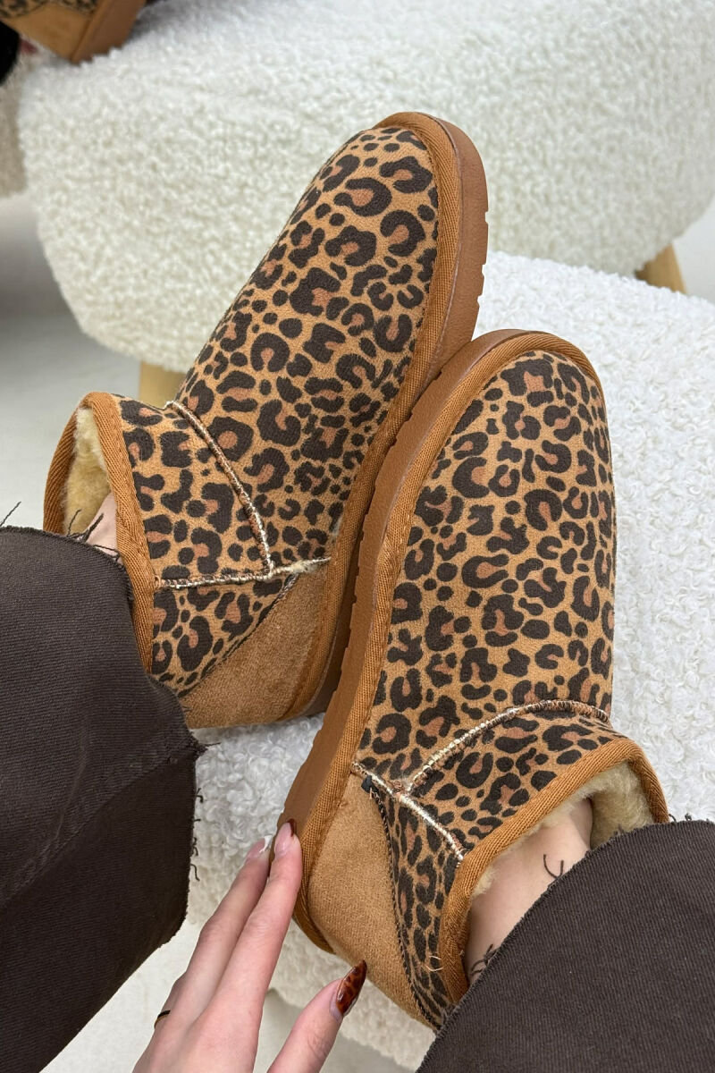 LEO DESIGN WARM WOMEN UGG LEO/LEOPARD - 1