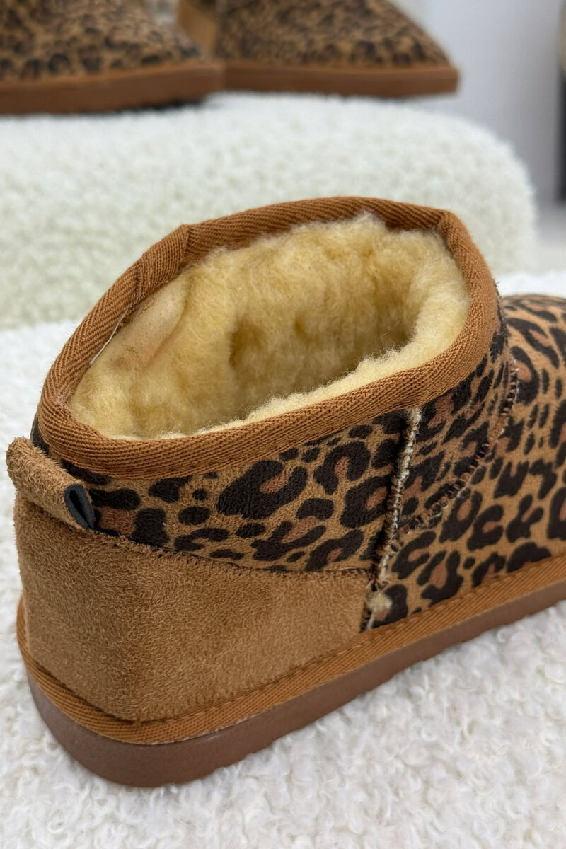 LEO DESIGN WARM WOMEN UGG LEO/LEOPARD - 4