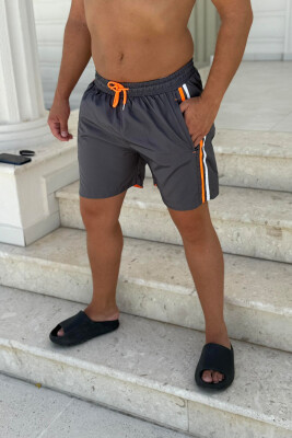 LINES SIMPLE MAN SWIM WEAR DARK GREY/GEE - 2